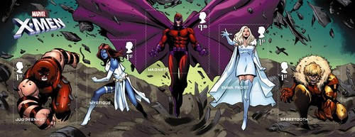 GB 2023 MINT/FDC X-MEN MARVEL PACK 628 STAMPS SHEETS PSB FAN SHEET COIN COVER - Picture 15 of 27