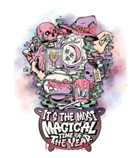 Sublimation Print Magical Time Of The Year Ready to Press Heat Transfer