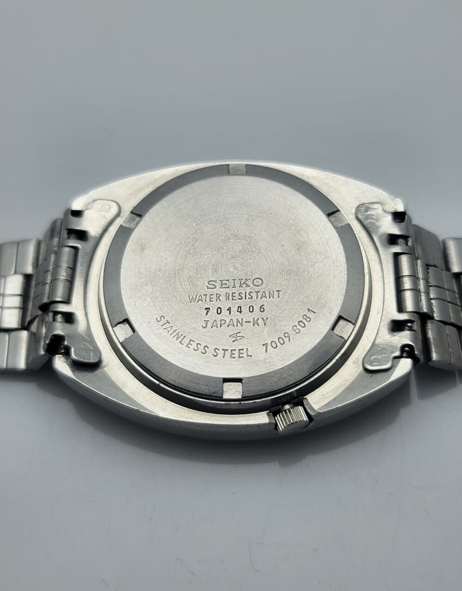 SEIKO MILITARY DIAL 7009-8081 DAY/DATE AUTOMATIC VINTAGE MEN'S