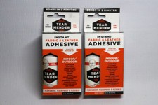 Tear Mender Instant Fabric and Leather Repair Adhesive 2 oz Bottle Qty 2