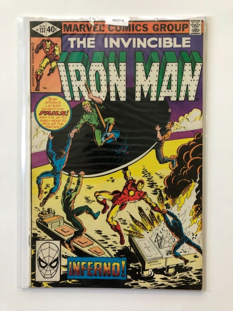 Iron Man #137 [Bob Layton] Marvel Comic Book *VF* MO7-6 | eBay