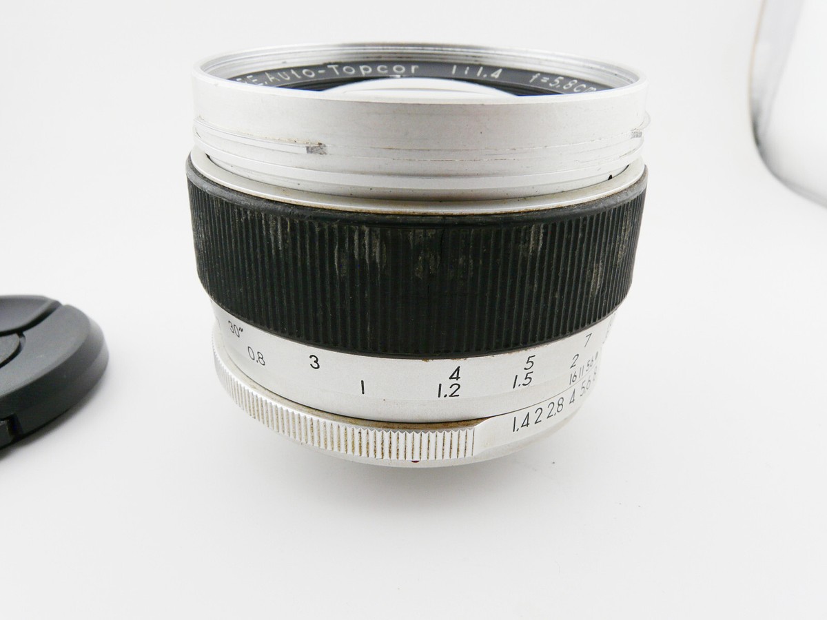 Topcon 5.8cm (58mm) f1.4 RE Auto Topcor Lens | eBay