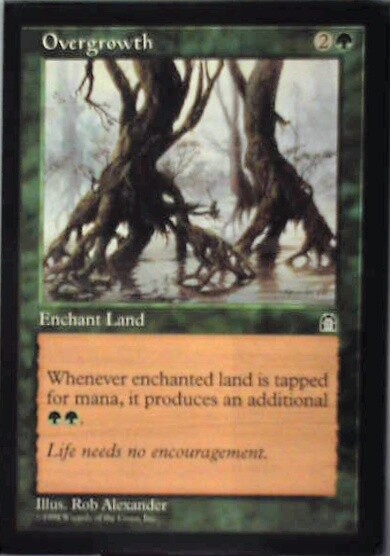 Overgrowth - Stronghold: #111, Magic: The Gathering Nm R109