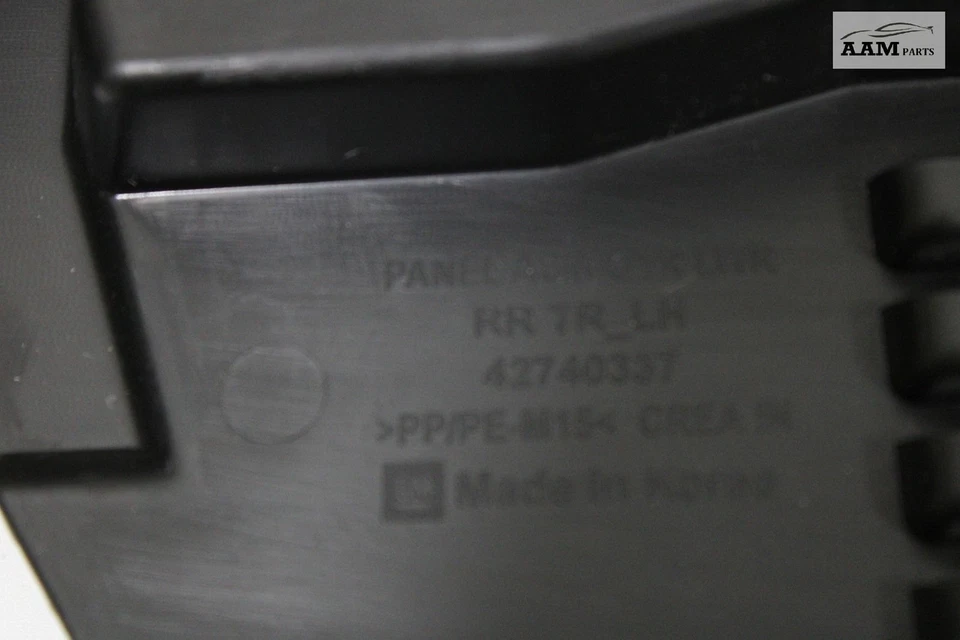 Chevrolet Trailblazer 2021-2024 cuarto trasero izquierdo panel embellecedor cubierta OEM Foto 3 de 4