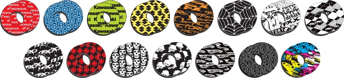 Premium MX Grip Donuts Für Dirt Bikes - Dicke Griffringe Für Motorrad & BMX