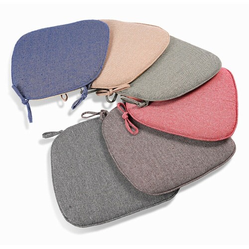 1Pc Chair Cushion Seat Pads Soft Tie On Dining Office Pillow Mat Strap Washable - Picture 4 of 15