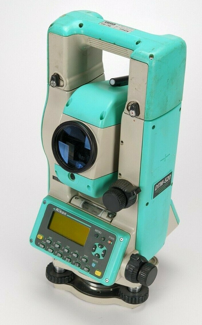 Nikon DTM-520 Total Station Surveying Instrument w/ Case | eBay Nikon DTM-520 Total Station Surveying Instrument w/ Case | eBay