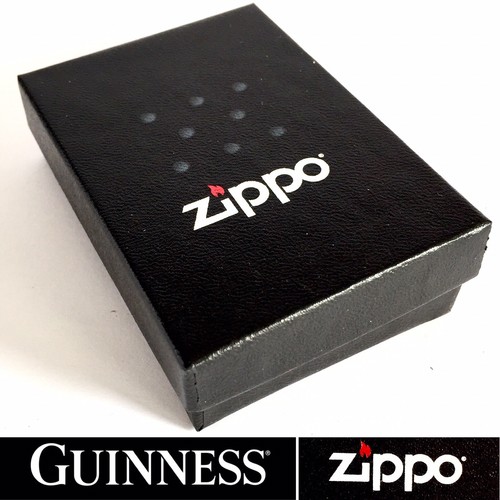 Brand New Collectible 2005 Zippo Guinness Lighter + Original Box & Instructions - Picture 7 of 12