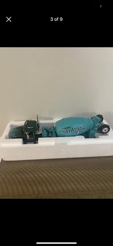 First Gear International Paystar W/ Bridgemaster Mixer Truck 1:34 Skrapits New
