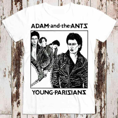 Adam Ants Young Parisians Super Cool Hipster Fashion Bestseller T-Shirt 8488