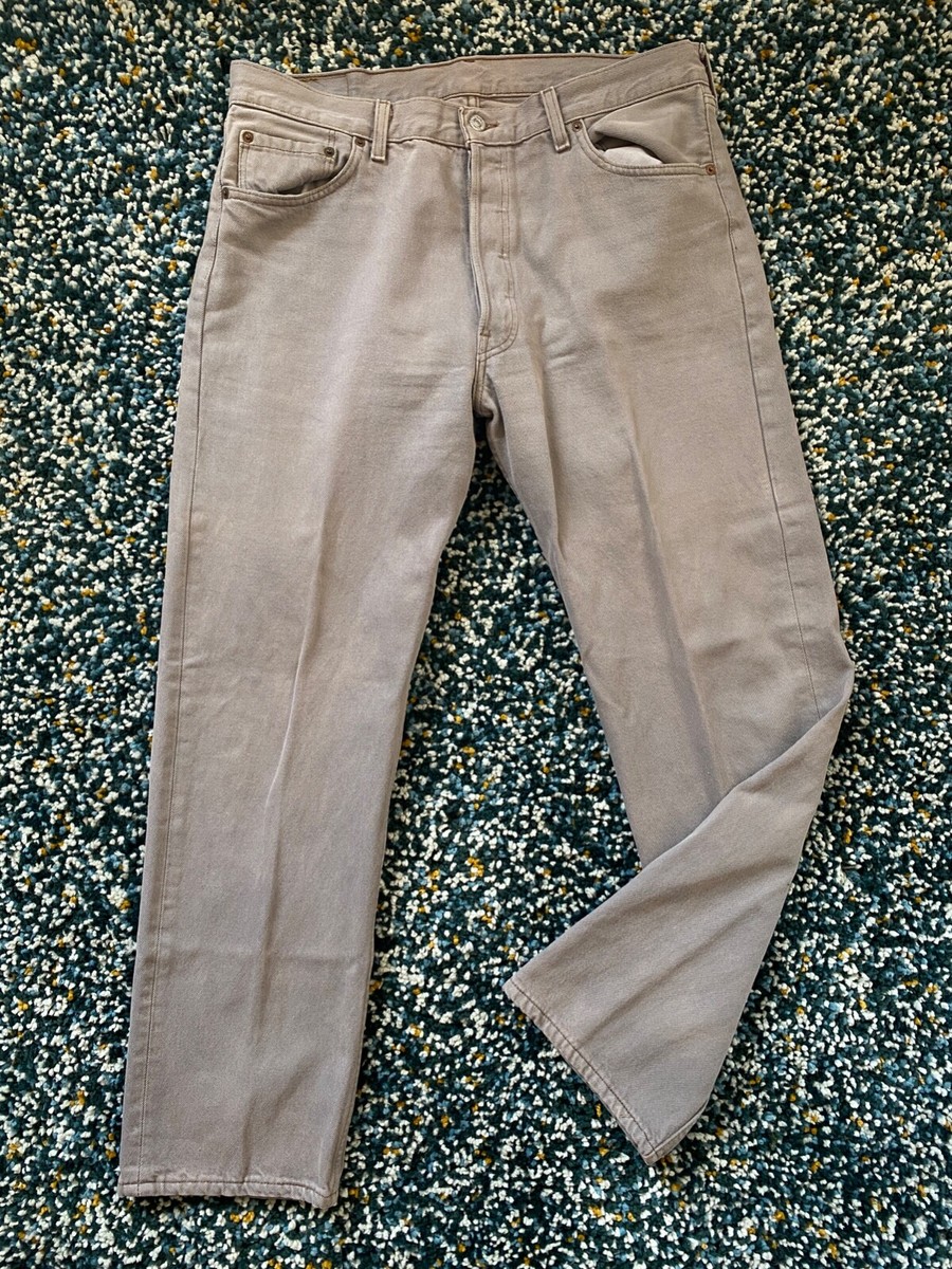 VINTAGE Levi's 501 xx Denim Jeans 90's Made In USA W36 L 30