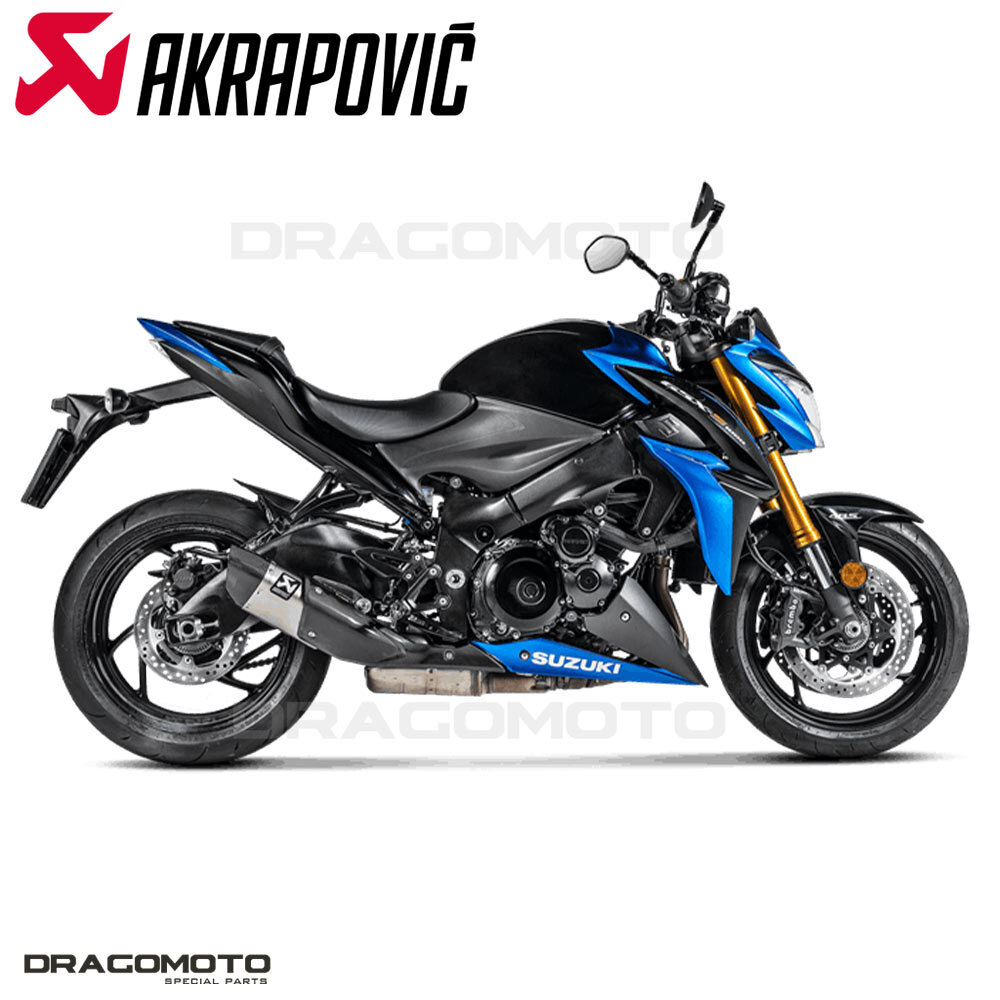 SUZUKI GSX-S 1000 2015-2020 Exhaust AKRAPOVIC Titanium S-S10SO15