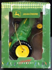 John Deere Tractor Holiday Ornament in Box