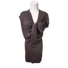 Alice + Olivia Base Draped Slouchy Dress Size Large