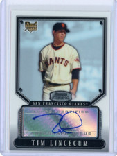 2007 Bowman Sterling Rookie Autograph #BS-TL Tim Lincecum
