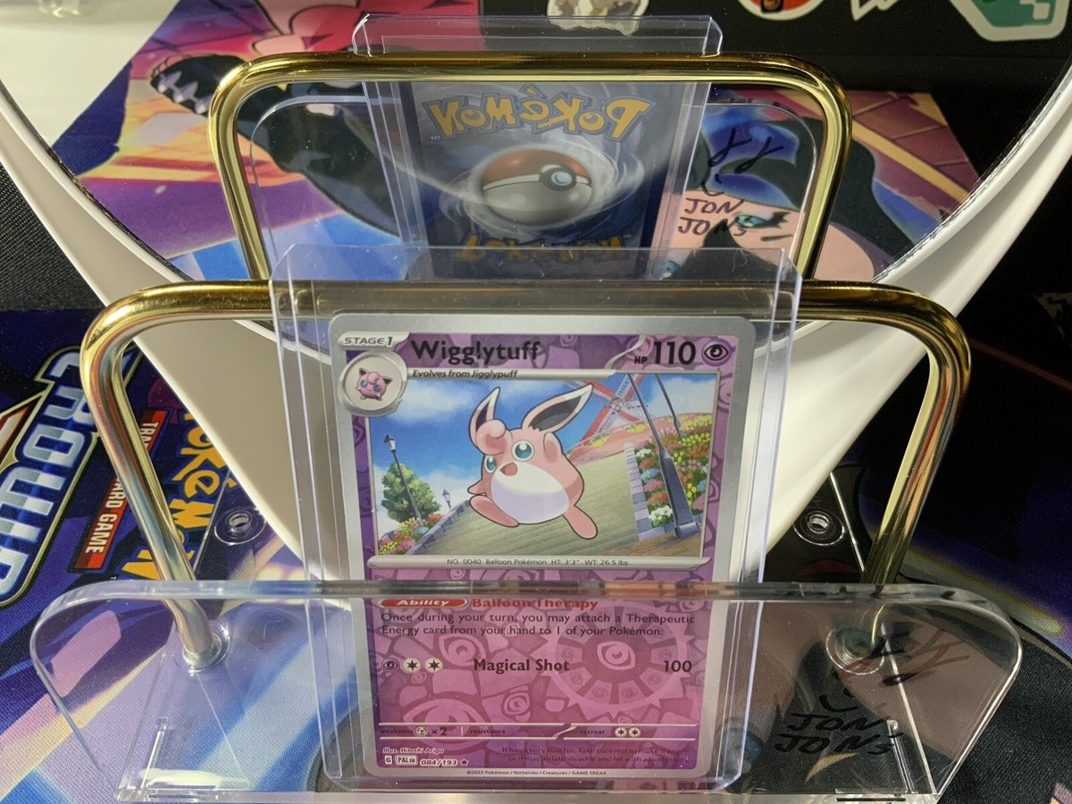 Wigglytuff 084/193 Paldea Evolved Pokémon TCG Rare Holo Pack Fresh