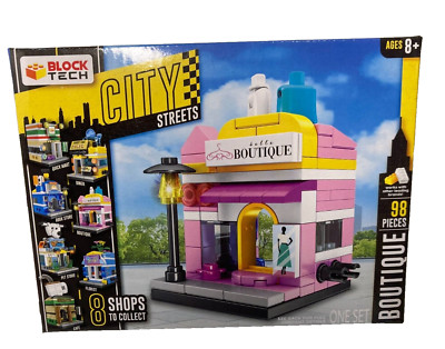 Block Tech City Streets Bella Boutique Collection Compatible Leading Brand 98 pc