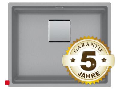 Franke Kubus 2 KNG 110-52 Steingrau- 125.0512.507 Granitspüle Exzenterbetätigung