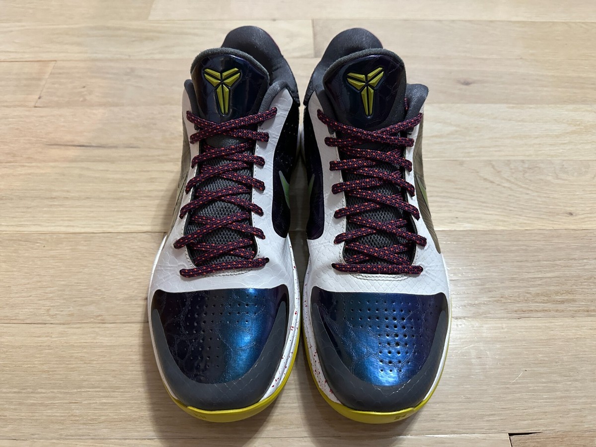 2009 Nike Zoom Kobe 5 V Protro Chaos White Purple 386429-531