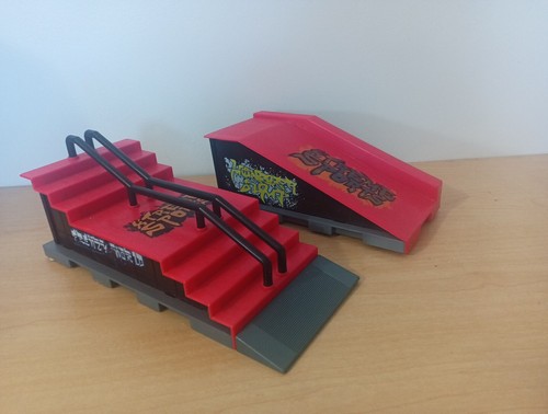 A 1970s Lotus plastic skateboard with carrycase - approx. 60cm long