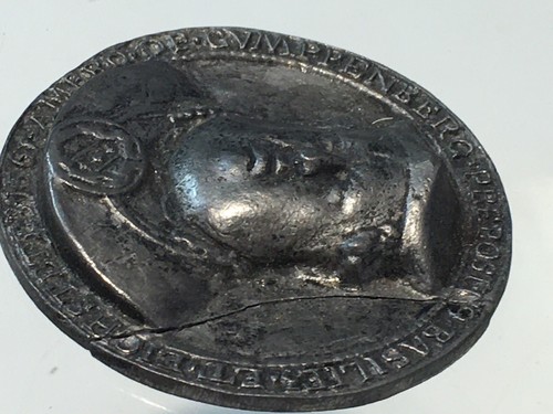 MEDAILLE EICHSTÄTT 1561 AMBROSIUS V. GUMPPENBERG DOMHERR IN EICHSTÄTT - Bild 8 von 12