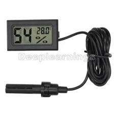 Mini Digital LCD Thermometer Hygrometer Humidity Temperature Meter Indoor