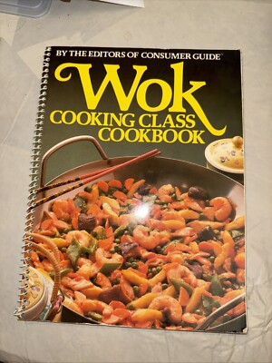 Wok Cooking Class Cookbook - Paperback By Consumer Guide - GOOD