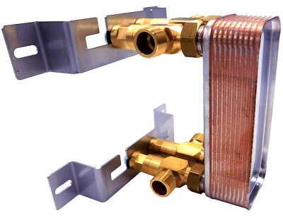 SCAMBIATORE Di Calore A Piastre NORDIC TEC - ACCIAIO INOX 25-100kW Isolamento - Foto 10