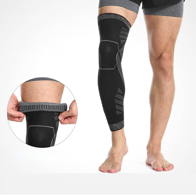 Rodillera elástica manga protectora para correr ciclismo rodilleras