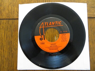 Phil Collins   Sussudio / I Like The Way - 1985 - Atlantic 7-89560 7'' Single VG