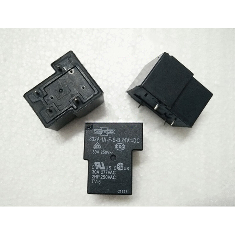 2PZ SONG CHUAN 832A-1A-S Relè Di Alimentazione 24VDC 4pin 30A - Foto 5