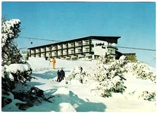 POSTCARD Germany Ski Paradise Resort Black Forest Schwarzwald Schliffkopf hotel