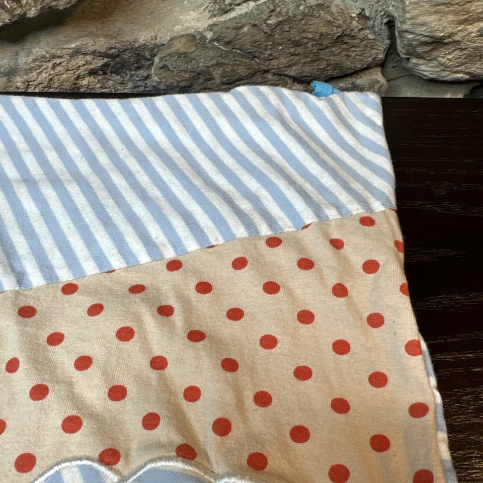 Organic Farm Buddies Dog Activity Security Blanket Baby Lovey Crinkle 12x12 - Image 4 of 4