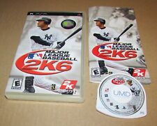 Major League Baseball 2K6 for Sony PSP Complete Fast Shipping!
