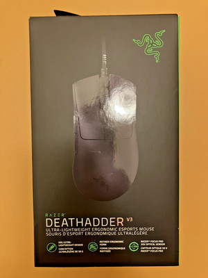 NEW Razer DeathAdder V3 Lightweight Optical Gaming Mouse - RZ01-04640100-R3U1