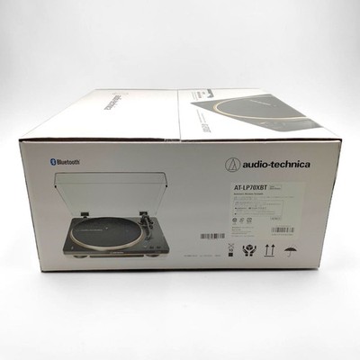 Audio-Technica AT-LP70XBT Wireless Turntable Full-Automatic Vinyl Player Black