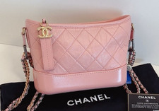 CHANEL Gabrielle Chain Sakura Pink Gold Shoulder bag Crossbody