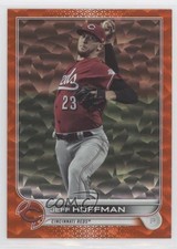 2022 Topps Series 2 Orange Foilboard 91/299 Jeff Hoffman #553 0b3