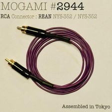 1 30ft Mogami 2944 RCA Purple Choose Canare / Rean plug Tokyo made