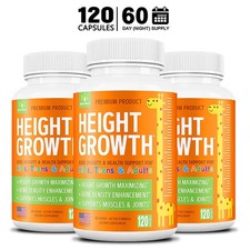 Height Growth - Support Healthy Bone Growth, Bone Density ENHANCEMENT  Immunity