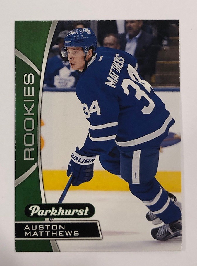 2016-17 Upper Deck Auston Matthews Parkhurst RC Rookie Card #PR-10 Toronto Maple