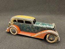 Vintage 1930s Tootsietoy Diecast Saloon Car Pre War USA Original Paint Rare