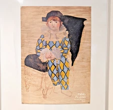 Pablo Picasso - Museum Paris - Vintage Original Poster - Exhibition Advertising