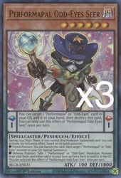 Performapal Odd-Eyes Seer BLCR-EN031 Ultra Rare 1st Edition