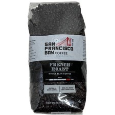 San Francisco Bay Coffee - Dark Roast Whole Bean Coffee - French Roast 2 lb bag