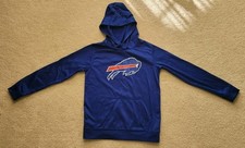 Buffalo Bills NFL Team Apparel Football Hoodie Pullover Boys Youth Size Medium