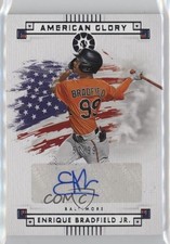 2024 Boys of Summer American Glory Signatures 53/99 Enrique Bradfield Auto ms9
