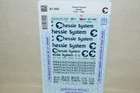 HO scale decals Microscale 87-400 Chessie System RR diesel locomotives