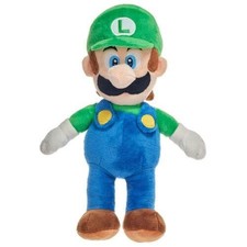 Super Mario Peluche originale Luigi qualità super morbida alto 36 cm Luigi plush