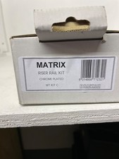 BRISTAN MATRIX RISER RAIL KIT. CHROME PLATED. MT KIT C